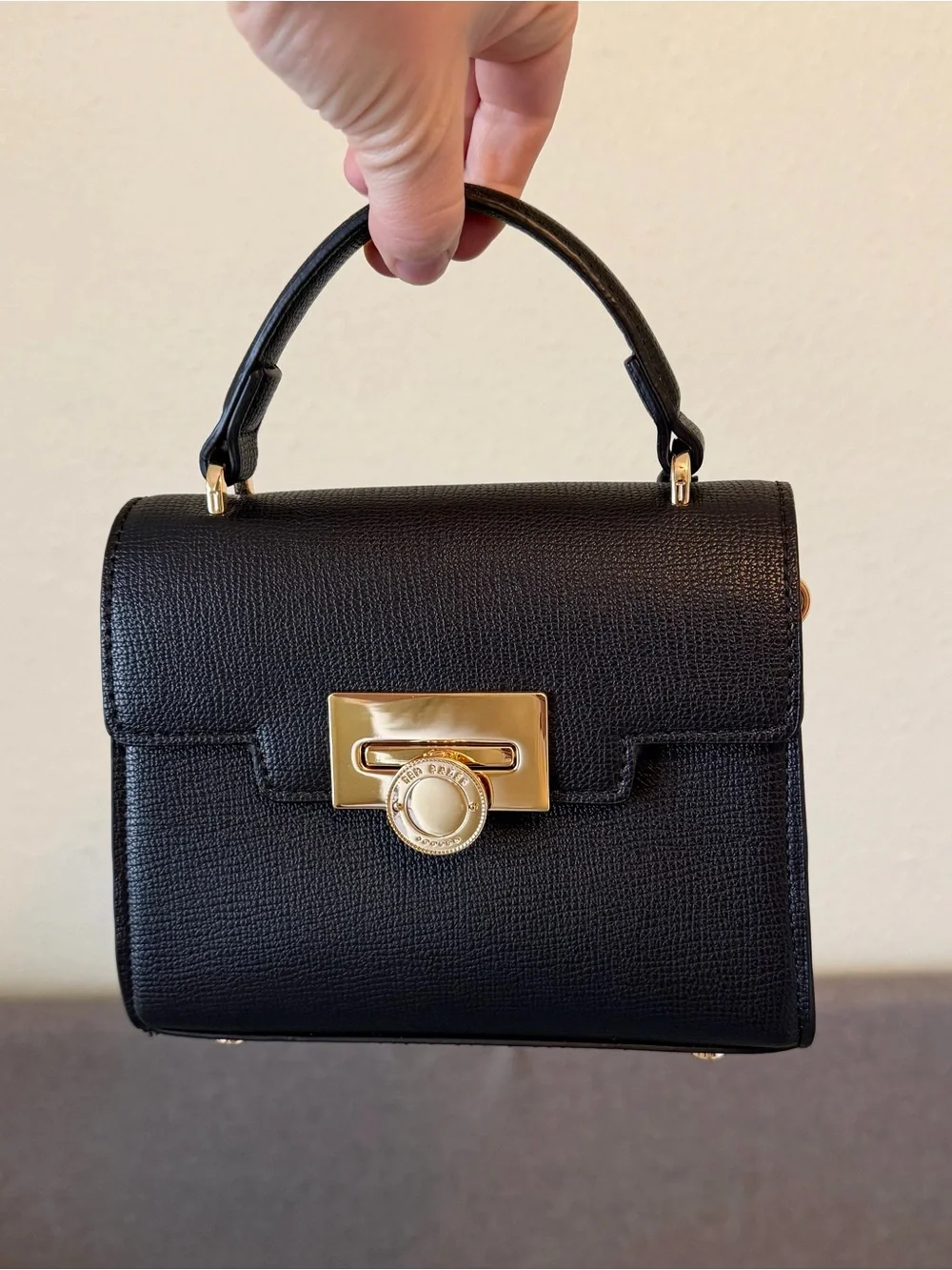 Ted Baker Lili Top Handle Satchel Bag Black NWT